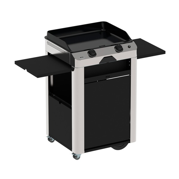 ENO - Combo Fusion inox - 60 - Plancha gas + roltafel