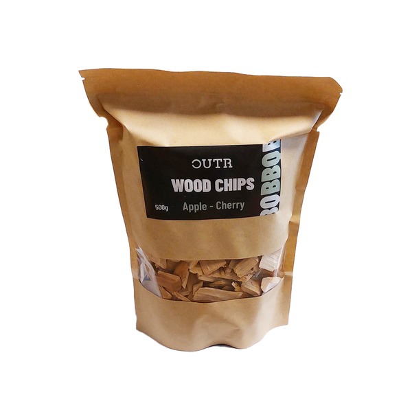 OUTR - Wood chips - Appel/kers - 500 g