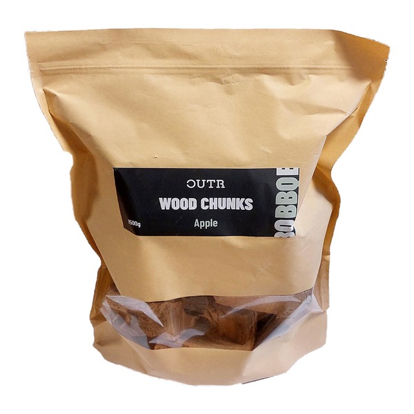 OUTR - Wood chunks - Appel - 1500 g